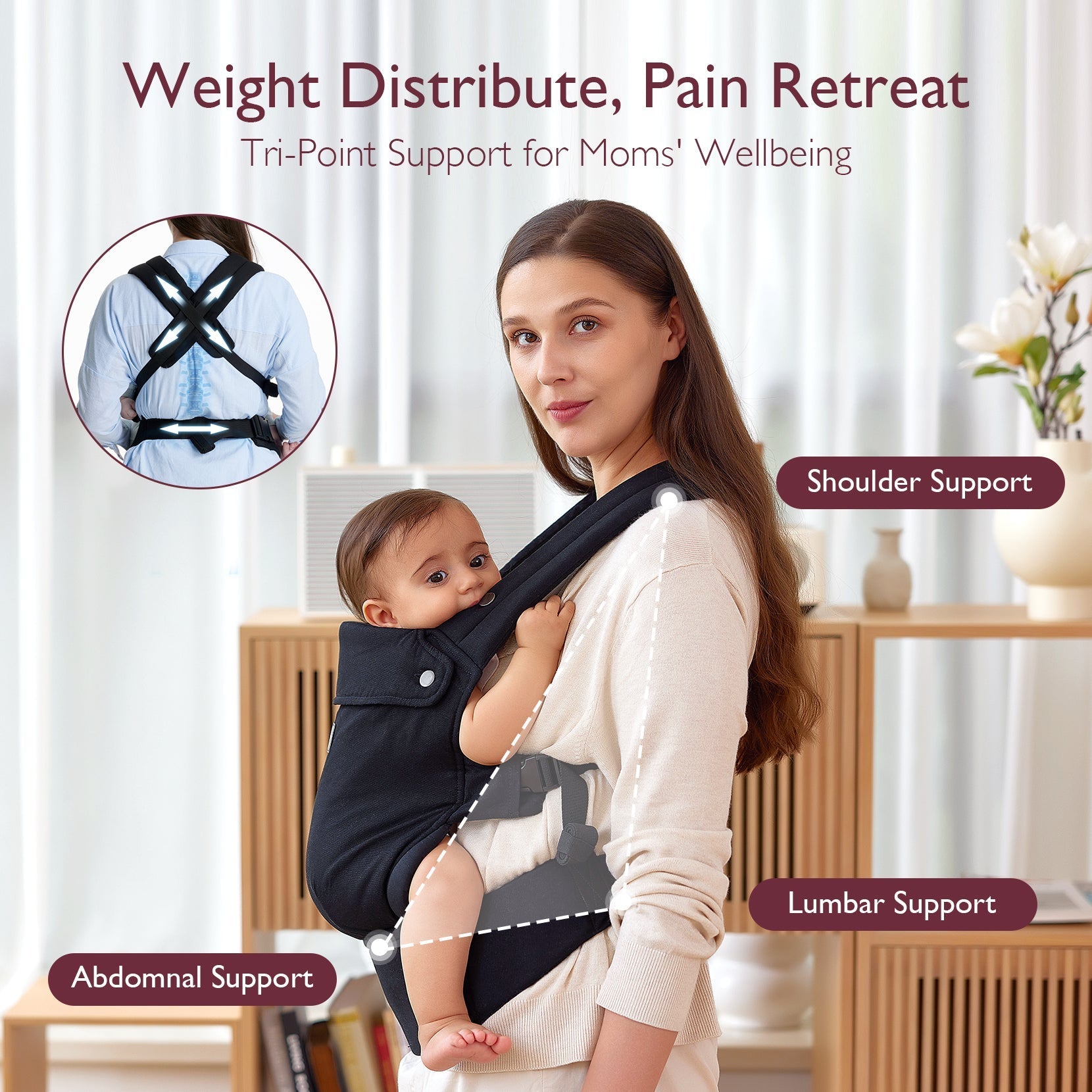 PureHug Baby Carrier & Portable Baby Bottle Warmer & 22oz Baby Bottle Cooler Bundle